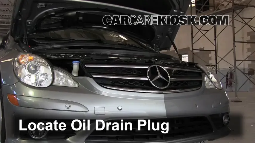 2010 Mercedes-Benz R350 4Matic 3.5L V6 Oil Change Oil and Oil Filter